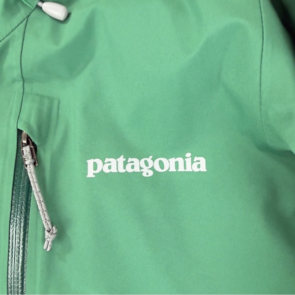 Patagonia NWT Women's Sz Small Calcite Gore-tex Green Jacket 84996 Style Number - Picture 13 of 16